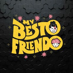 Retro My Besto Friendo Japanese SVG