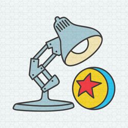 Pixar Lamp Disney Pixar Fest SVG
