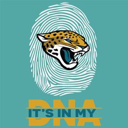 Its In My DNA Jacksonville Jaguars Svg, Sport Svg, Jacksonville Jaguars Svg, The Jaguars Svg, Jaguars NFL, NFL Svg, NFL