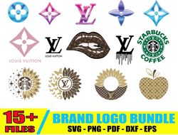 Louis Vuitton Bundle Svg, Fashion Logo Svg, Fashion Logo Svg, Famous Brand Logo Svg