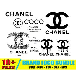 Chanel Bundle Logo Svg, Chanel Logo Svg, Fashion Logo Svg, Famous Brand Logo Svg