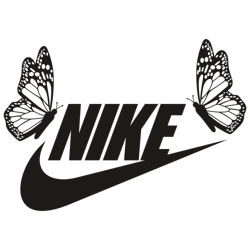Nike Butterfly Color Logo Svg, Nike Logo Svg, Fashion Logo Svg, Famous Brand Logo Svg