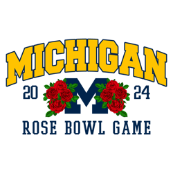 Michigan Rose Bowl Game 2024 SVG Digital Download Untitled