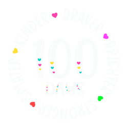 100 Days Teacher Smarter Kinder Braver SVG