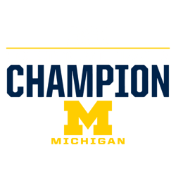 Houton We Have A Champion Michigan Wolverines Football SVG
