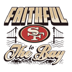 San Francisco 49ers Faithful To The Bay SVG1