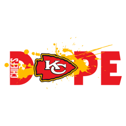 Dope Kansas City Chiefs Football Team SVG