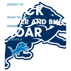 Expect To Rock Clad To Wear Silver And Blue SVG
