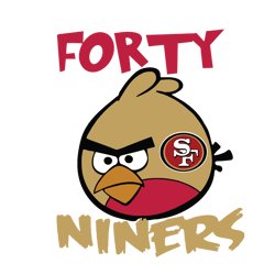 Forty Niners Bird San Francisco 49ers SVG