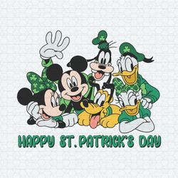 Funny Disney Happy St Patrick Day SVG