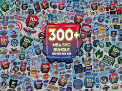 300 Files NBA Svg Bundle, Sport Lovers Svg, NBA Team Svg, NBA Team Logo