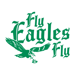 Retro Philadelphia Fly Eagles Fly SVG