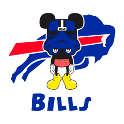 Mickey Mouse Stormtrooper Buffalo Bills SVG1