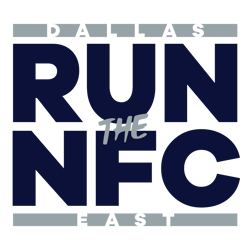 Dallas Cowboys Run The Nfc East SVG
