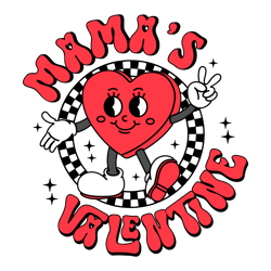 Mamas Valentine Cute Heart SVG1