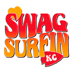 Kc Swag Surfin Football Team SVG