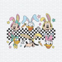 Disneyland Easter Mickey And Friends SVG