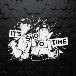 It's Sho Yo Time Shohei Ohtani Vs Yoshinobu Yamamoto SVG