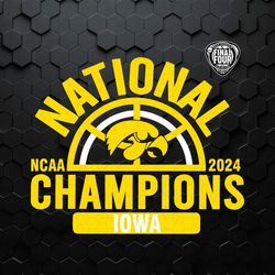 National Champions Iowa Hawkeyes Ncaa SVG