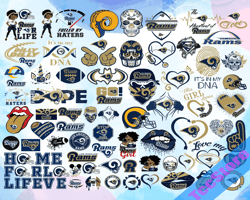 70 Designs Los Angeles Rams Svg Bundle, Los Angeles Rams Logo Svg