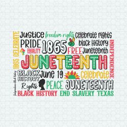 Juneteenth Celebrate Independence SVG