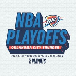 Nba Playoffs Oklahoma City Thunder SVG