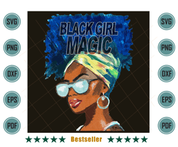 Black Girl Magic Afro Queen Png BG17082021HT17