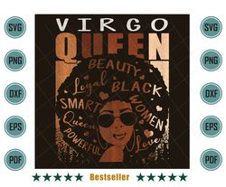 Black Girl Birthday Virgo Queen Png