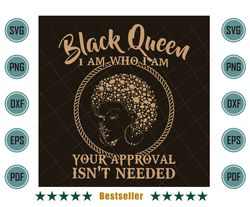 Black Queen I Am Who I Am Png