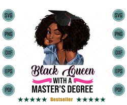 Black Queen With A Masters Degree Png