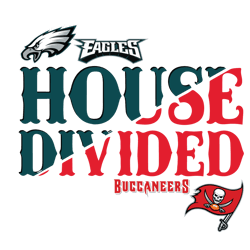 House Divided Philadelphia Eagles Vs Buccaneers SVG