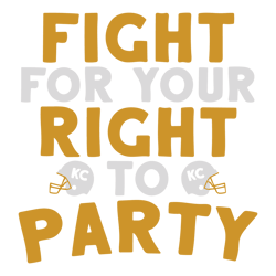 Fight For Your Right To Party SVG
