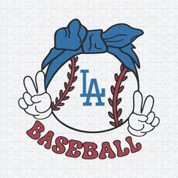 Los Angeles Dodgers Baseball MLB Team SVG