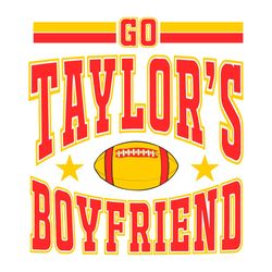 Go Taylors Boyfriend Football Svg Cricut Digital Download