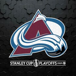 Colorado Avalanche Stanley Cup Playoffs 2024 SVG