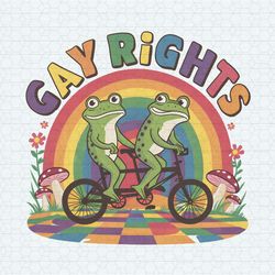 Gay Rights Frogs Bicycle Pride Month PNG