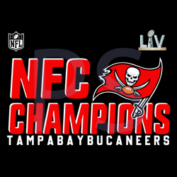 NFC Champions Tampa Bay Buccaneers Svg