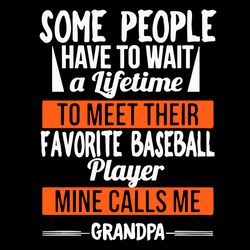 Favorite Baseball Player Calls Me Grandpa Sports, Fathers Day Svg, Baseball Svg, Grandpa Svg, Player Svg, Sport Svg, Fat
