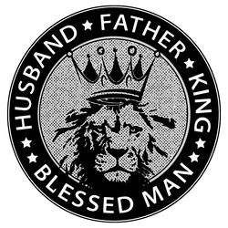 Husband Father King Blessed Man Svg, Fathers Day Svg, Husband Svg, Father Svg, King Svg, Blessed Man Svg, Lion King Svg,