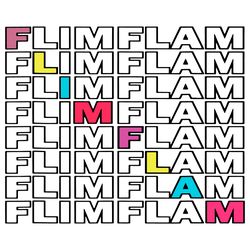 Flim Flam Svg, Trending Svg, Flamingo Svg, Kids Svg, Animals Svg, Colored Words Svg, Funny Flamingo Svg, Flamingo Shirt