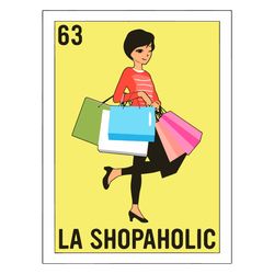 La Shopaholic Premium Svg, Trending Svg, Girl Svg, Woman Svg, Shopping Svg, Shoppingholic Svg, Shopaholic Svg, Love Shop