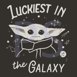 Luckiest In The Galaxy Baby Yoda Svg, Star War Svg, Baby Yoda Svg, Baby Yoda Love, Cute Baby Yoda Svg, Funny Baby Yoda S