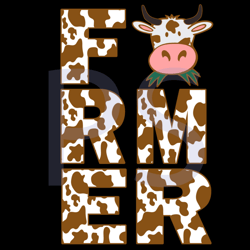 Farmer Cow Svg, Trending Svg, Cow Svg, Farmer Svg, Farm Svg, Boo Svg, Animals Svg, Little Farmer Svg, Farmhouse Svg, Cut