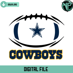 Dallas Cowboys NFL Football Svg Digital Download 2