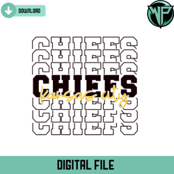 Kansas City Chiefs Football Svg Digital Download1
