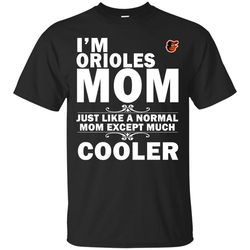 A Normal Mom Except Much Cooler Baltimore Orioles T Shirts, Valentine Gift Shirts, NFL Shirts, Gift For Sport Fan