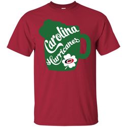 Amazing Beer Patrick's Day Carolina Hurricanes T Shirts, Valentine Gift Shirts, NFL Shirts, Gift For Sport Fan