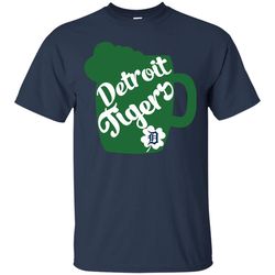 Amazing Beer Patrick's Day Detroit Tigers T Shirts, Valentine Gift Shirts, NFL Shirts, Gift For Sport Fan