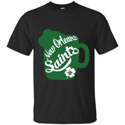 Amazing Beer Patrick's Day New Orleans Saints T Shirts, Valentine Gift Shirts, NFL Shirts, Gift For Sport Fan