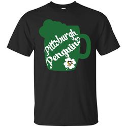 Amazing Beer Patrick's Day Pittsburgh Penguins T Shirts, Valentine Gift Shirts, NFL Shirts, Gift For Sport Fan